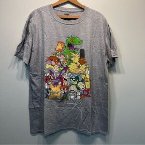 Nickelodeon Gray Rugrats T-shirt Size XL